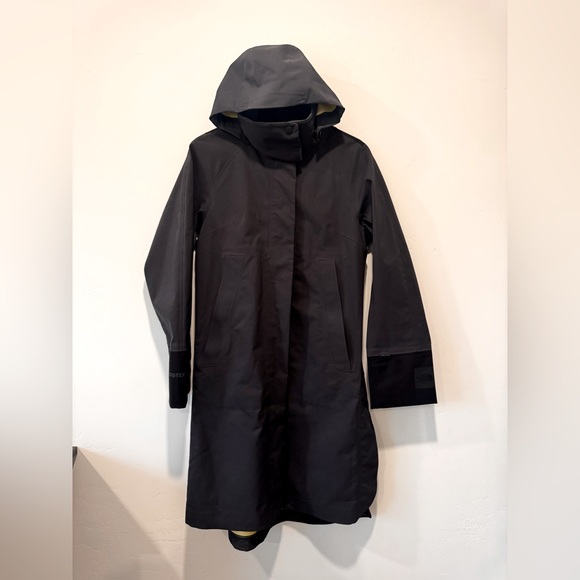 THE NORTH FACE Women's cryos 3L big GTX jacket GORETEX Black Hooded Coat S - Picture 5 of 16